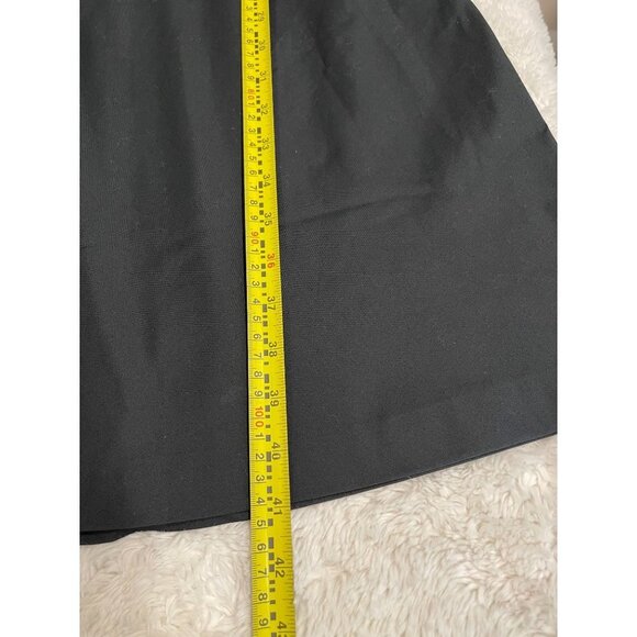 J.Crew Black Sleeveless Women's Midi Dress Size 0 Back Tie V-Neck NWOT - Picture 5 of 7